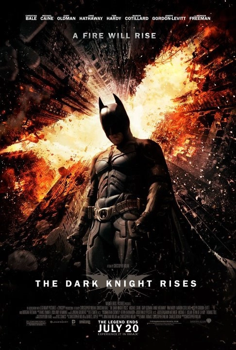The Dark Knight Rises — poster artwork available on demand with TVRegal